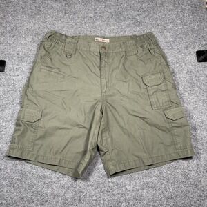 5.11 Tactical Series Canvas Shorts Men's Sz 36 Green Utility Cargo
